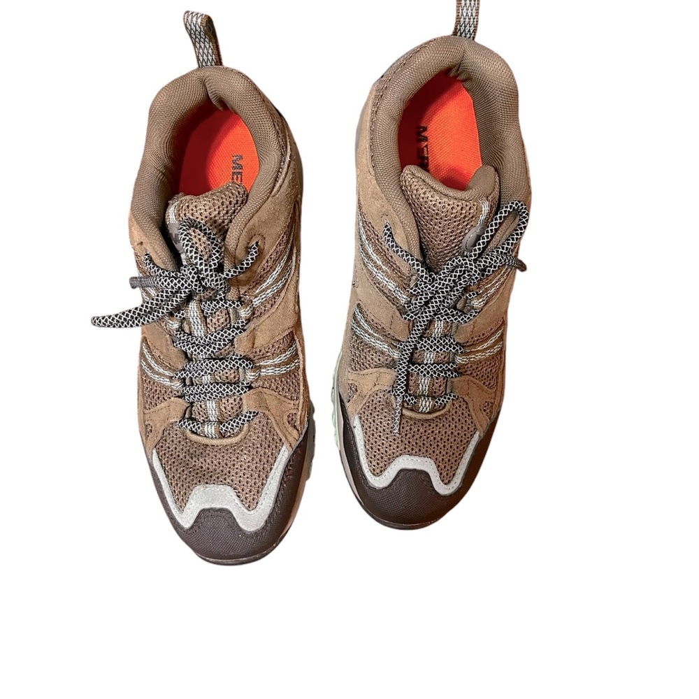 Merrell Women’s Hiking Trail Shoes, Kangaroo Eggshell Colorway - Picture 2 of 15